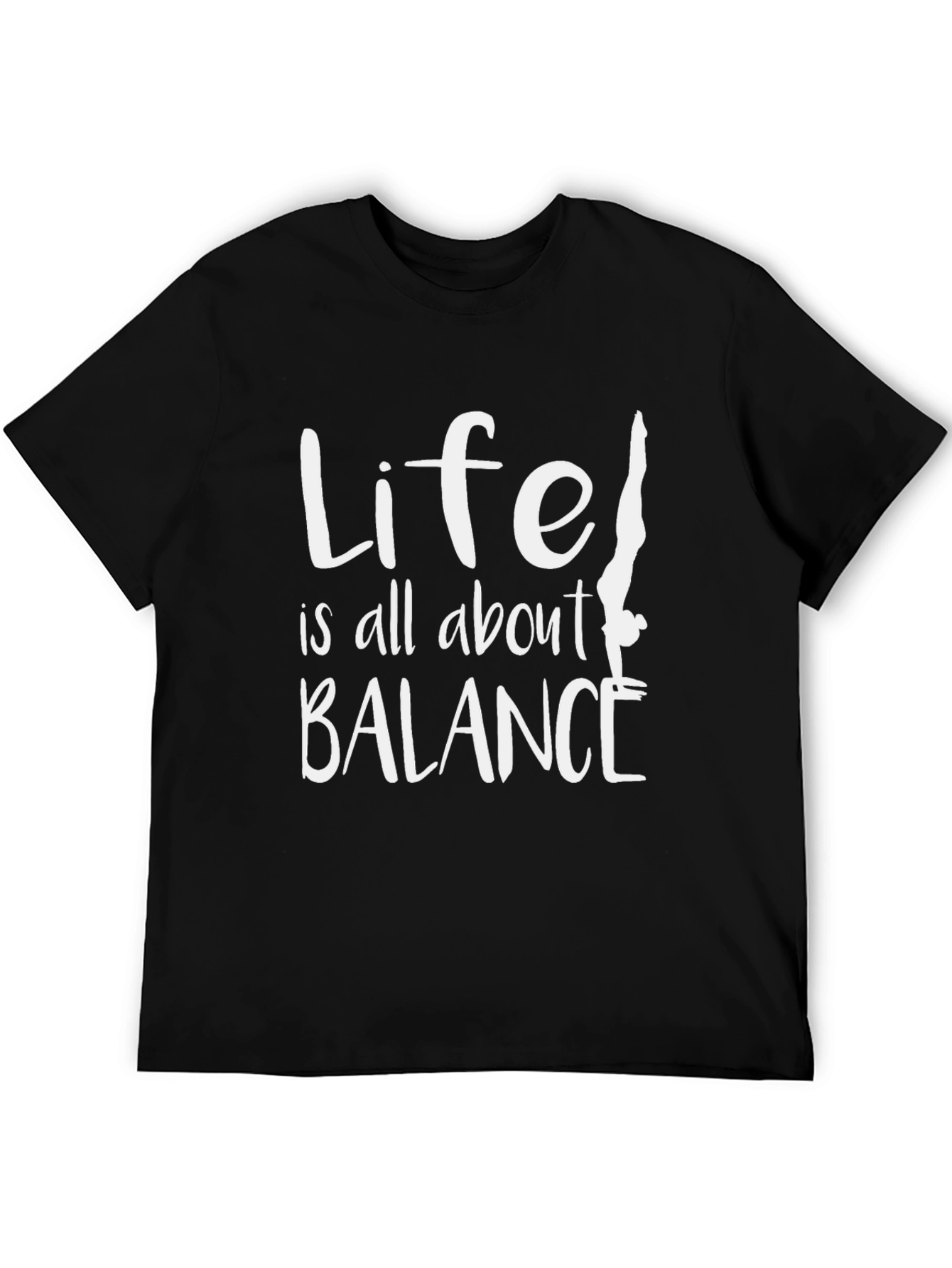 Life is All About Balance T-Shirt - Gymnastics Tee