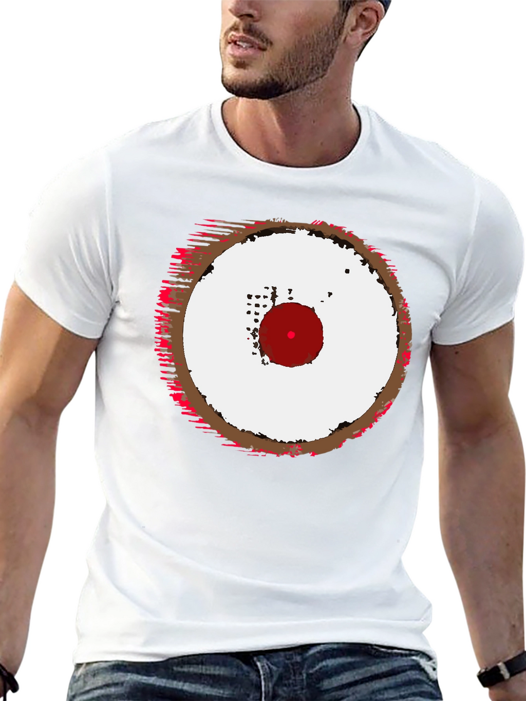 Target Graphic Tee - Modern Grunge Style