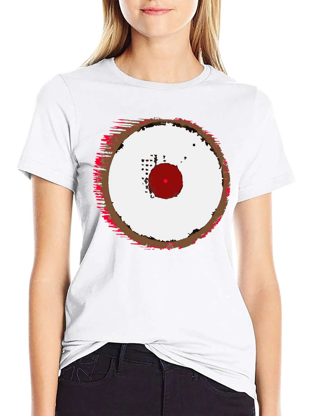 Target Graphic Tee - Modern Grunge Style