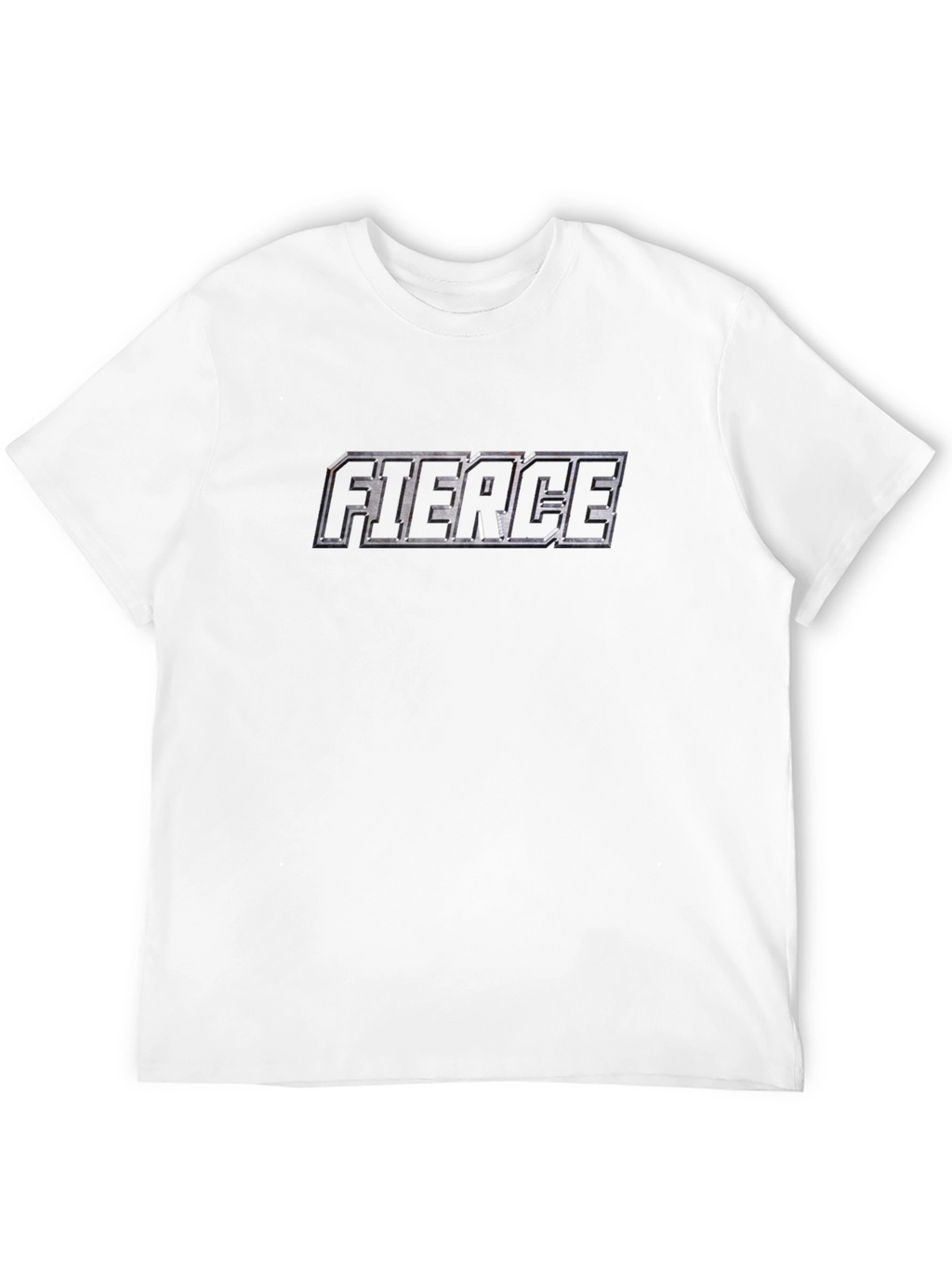 Fierce Graphic Print Black Short Sleeve T-Shirt