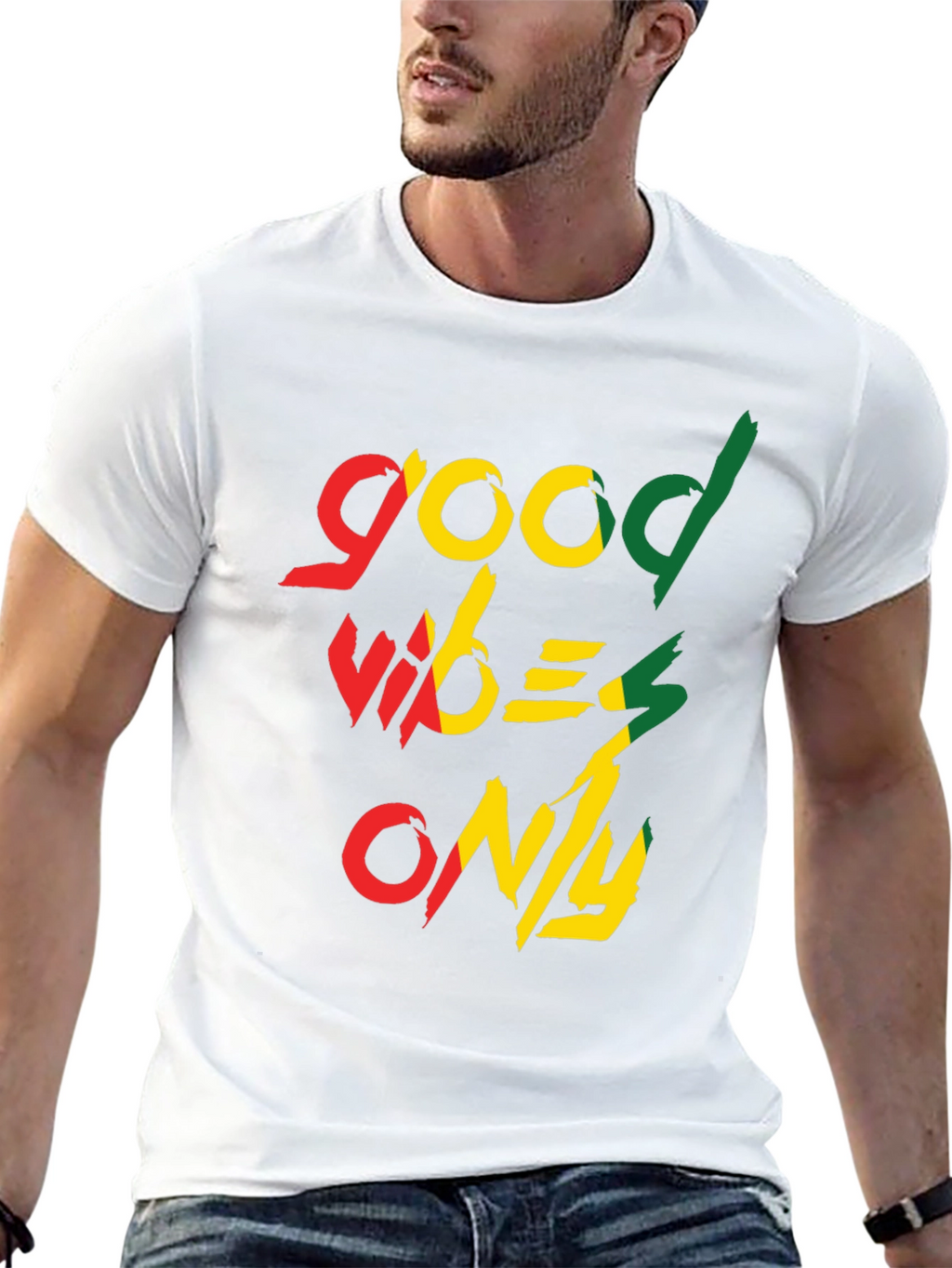 Good Vibes Only Graphic Tee - Black