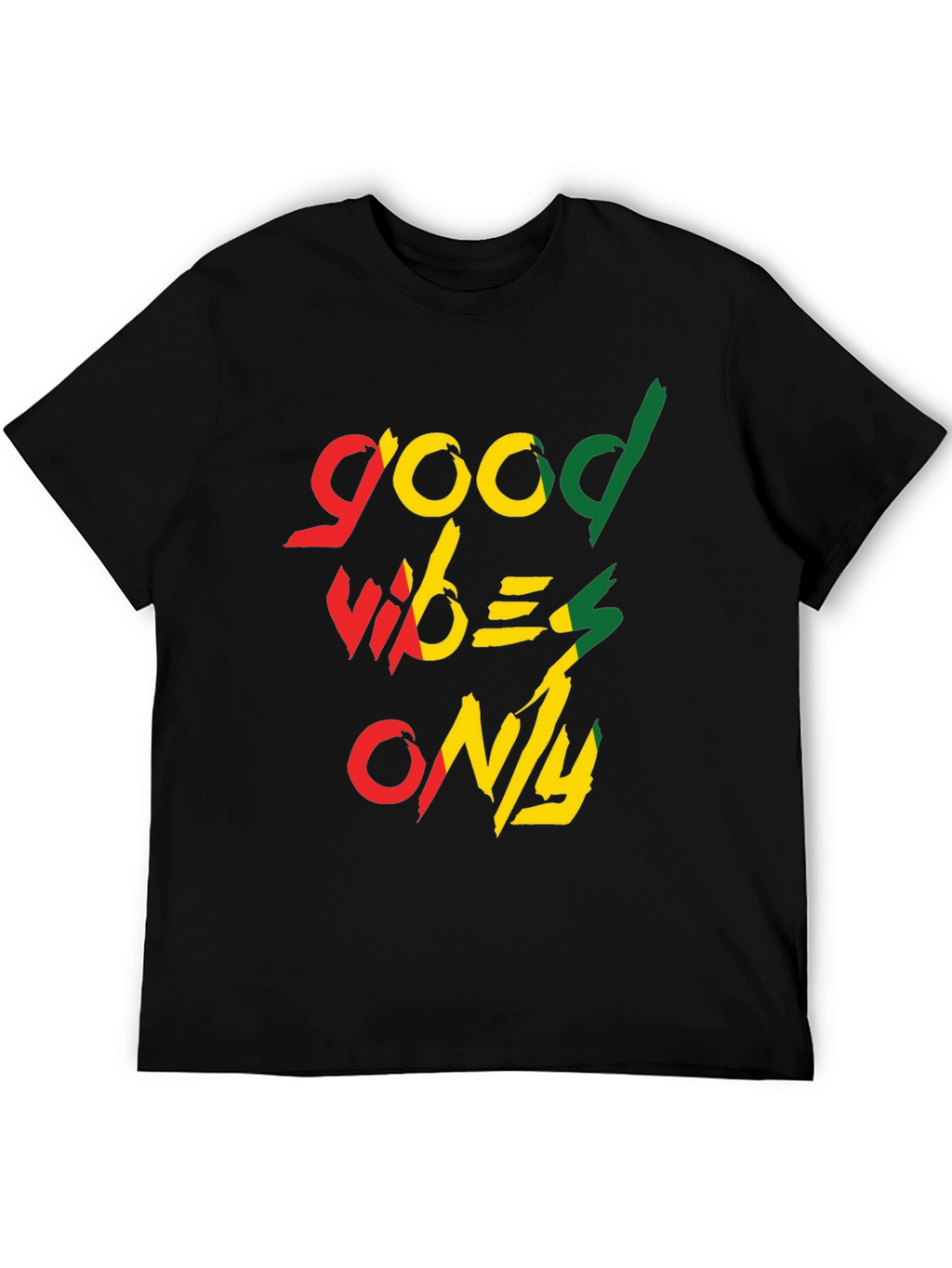 Good Vibes Only Graphic Tee - Black