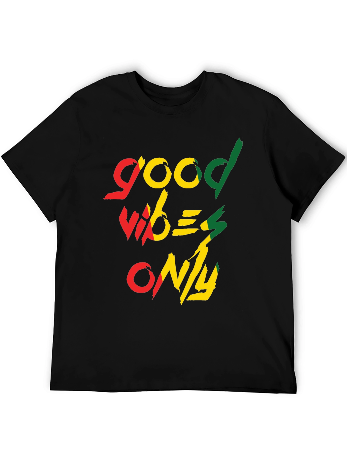 Good Vibes Only Graphic Tee - Black