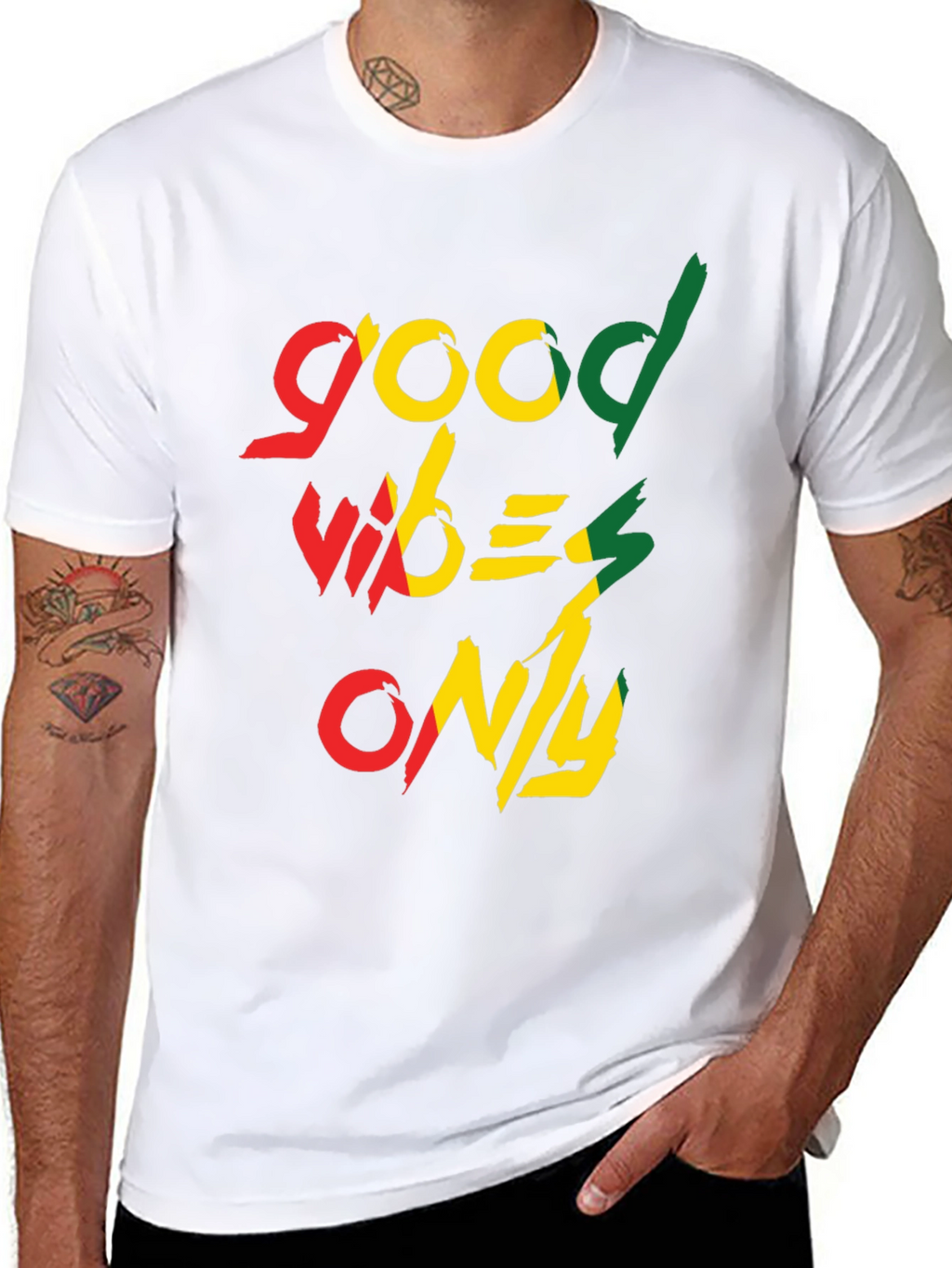 Good Vibes Only Graphic Tee - Black