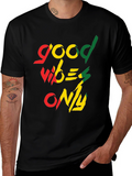 Good Vibes Only Graphic Tee - Black