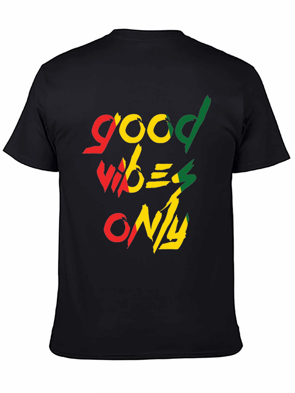 Good Vibes Only Graphic Tee - Black