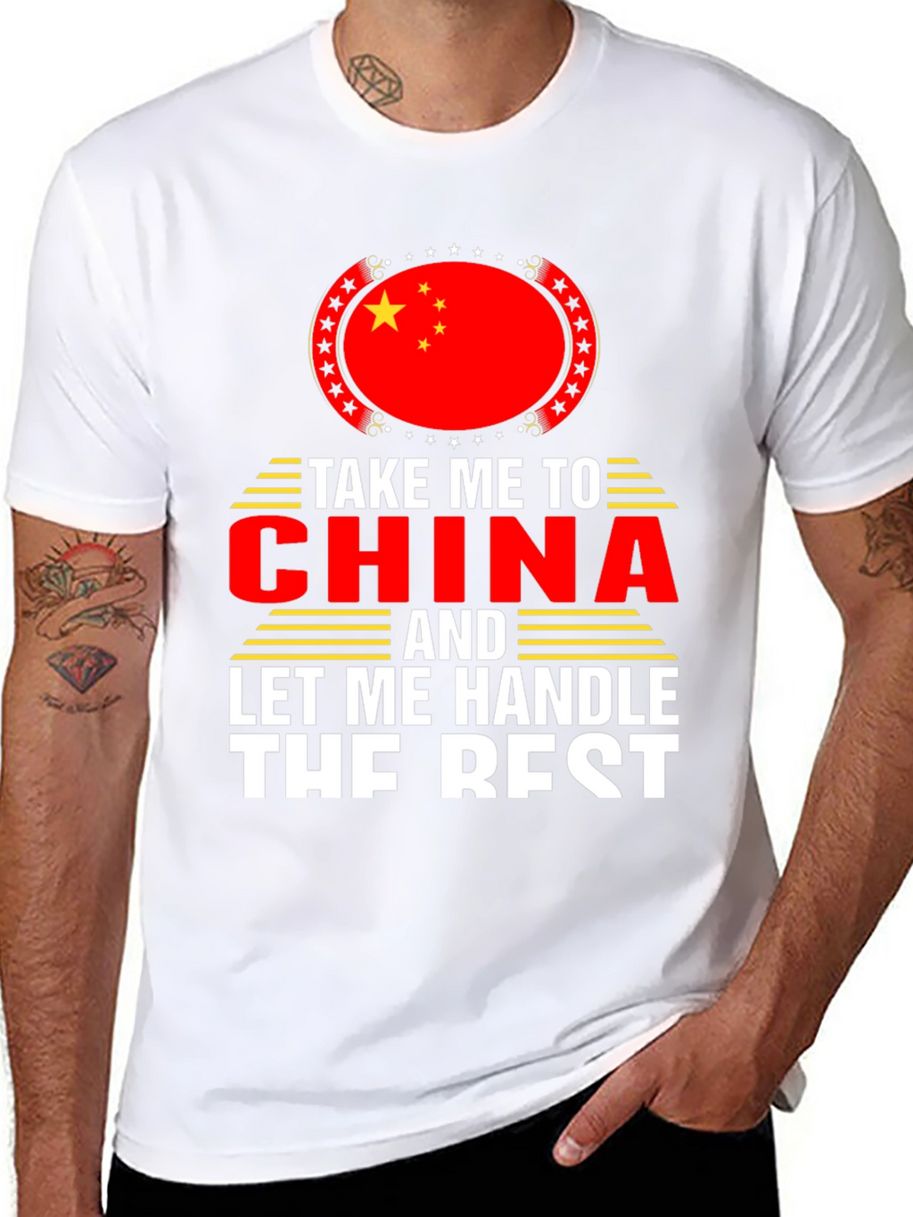 Take Me To China Graphic Tee