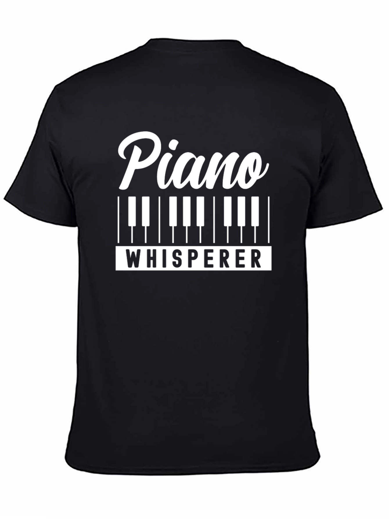 Piano Whisperer Graphic Tee - Musician Gift