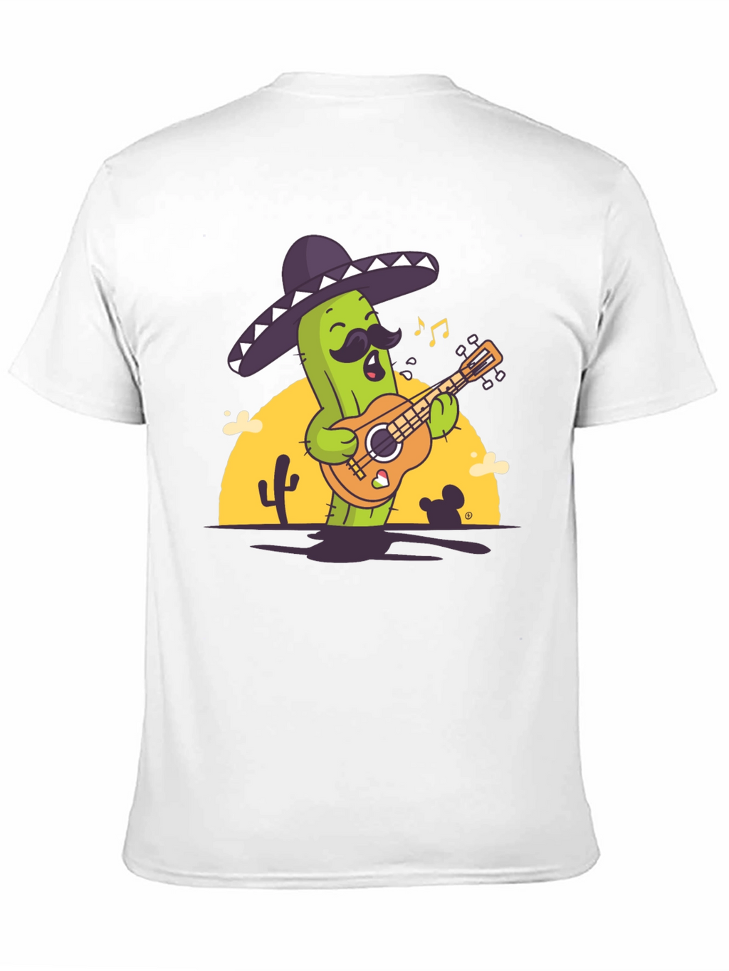 Cactus Mariachi Graphic T-Shirt