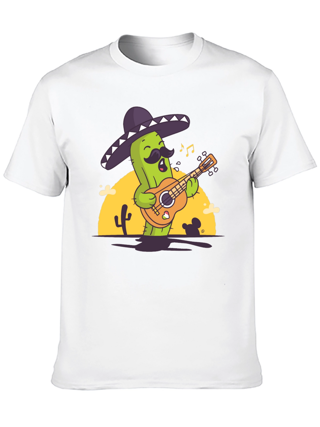 Cactus Mariachi Graphic T-Shirt