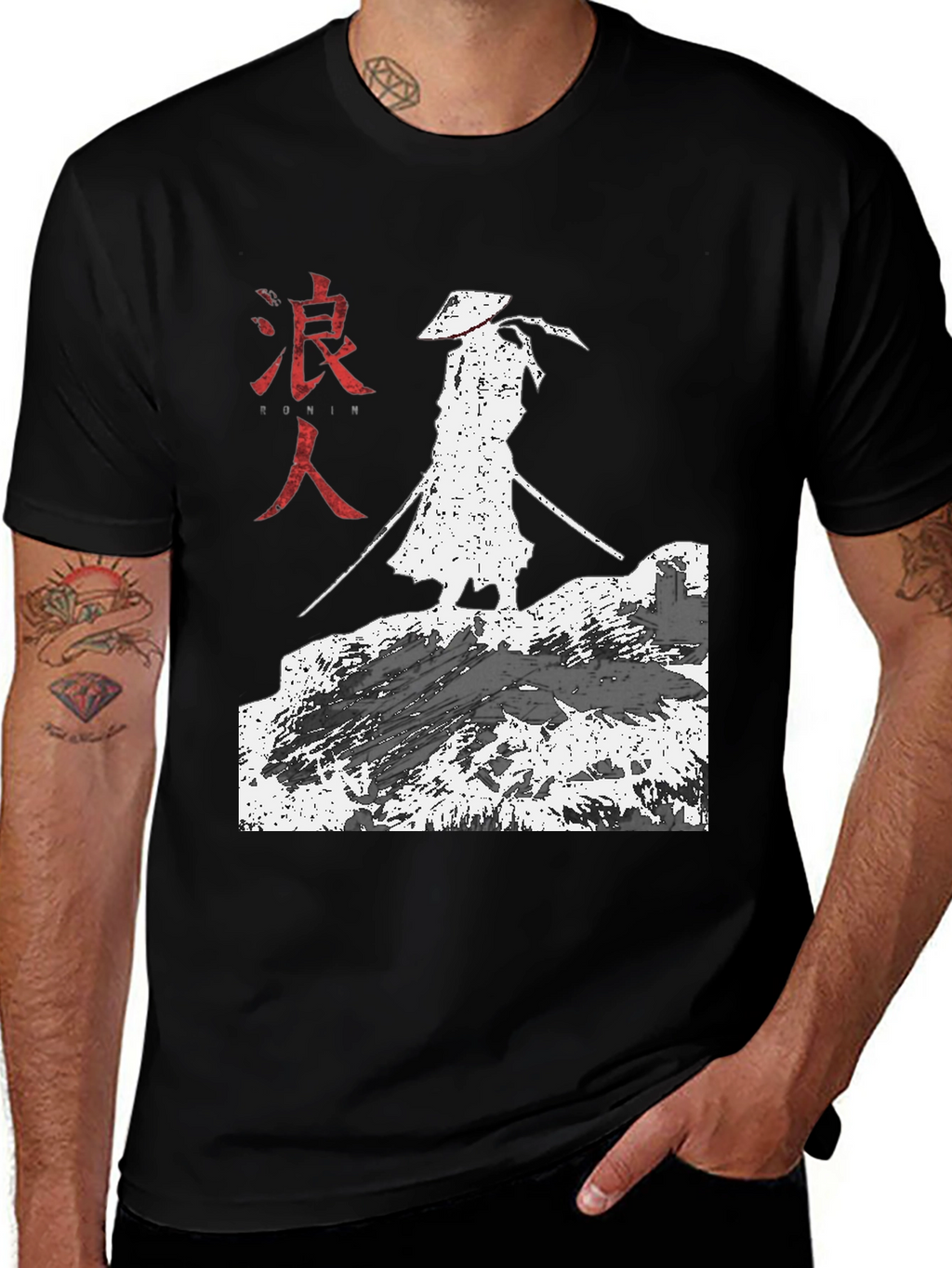 Ronin Samurai T-Shirt - Stylish Graphic Tee