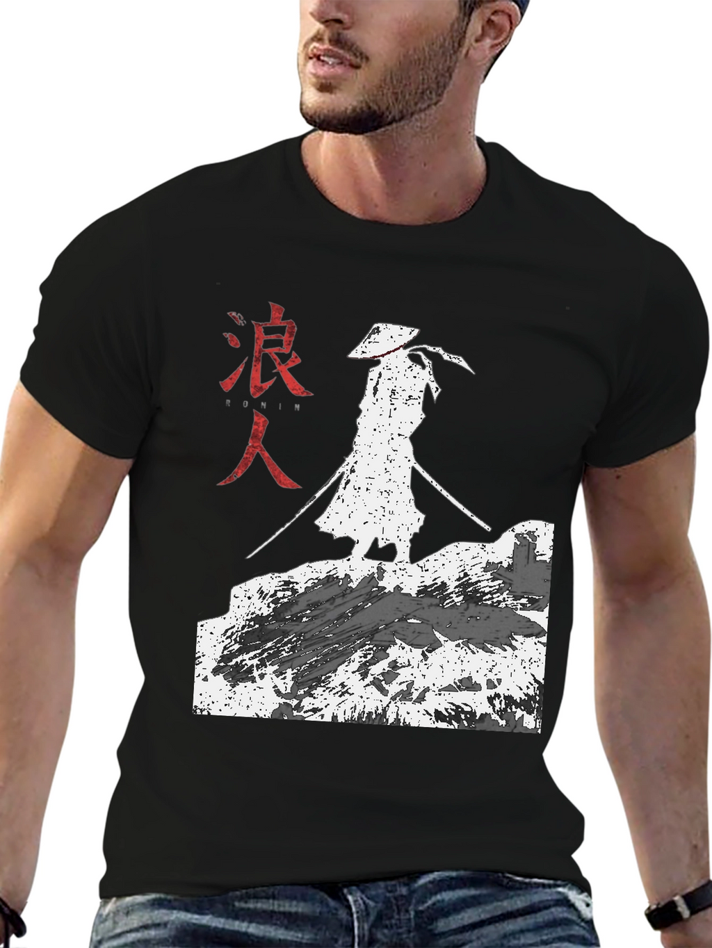 Ronin Samurai T-Shirt - Stylish Graphic Tee
