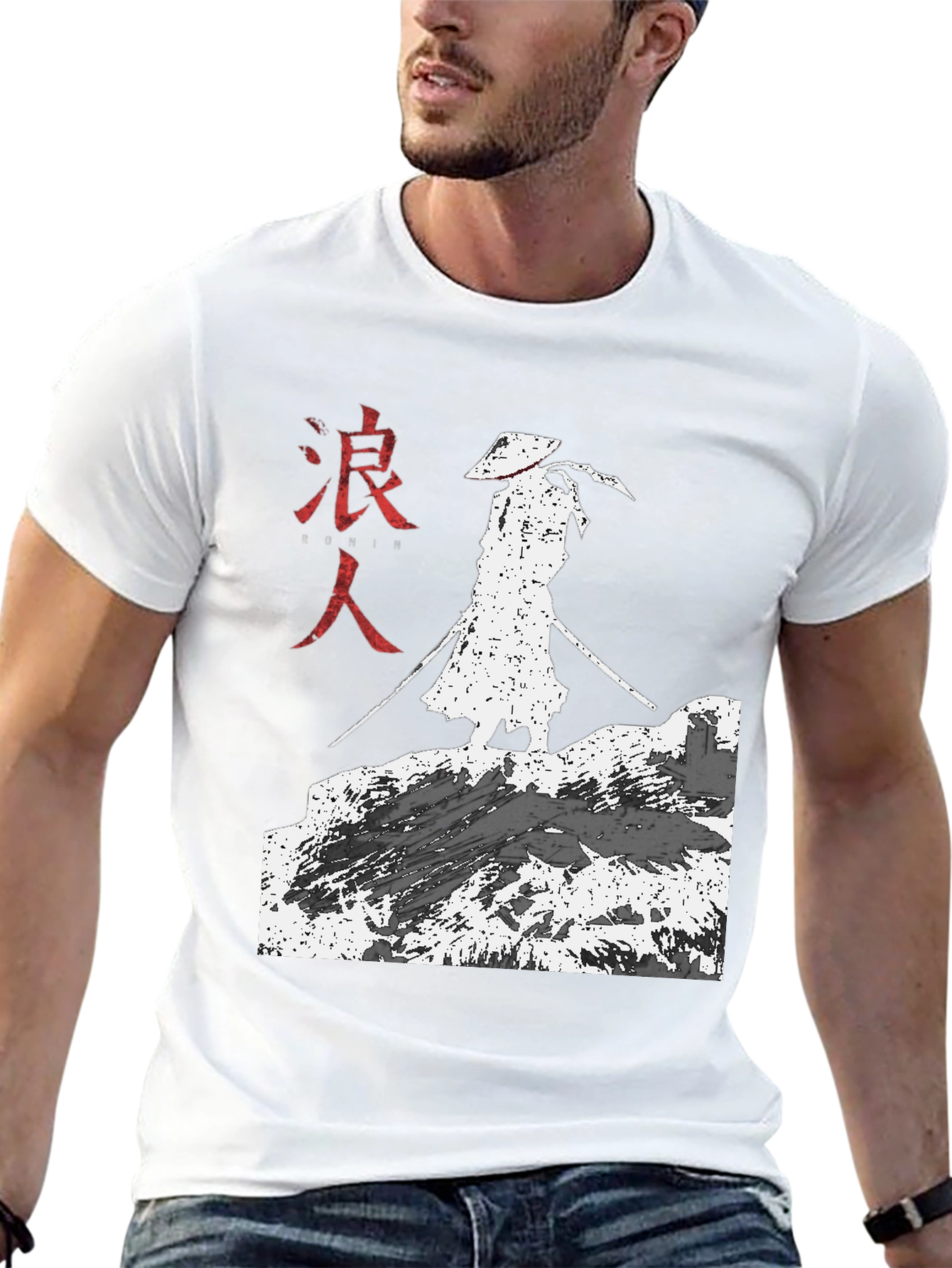 Ronin Samurai T-Shirt - Stylish Graphic Tee