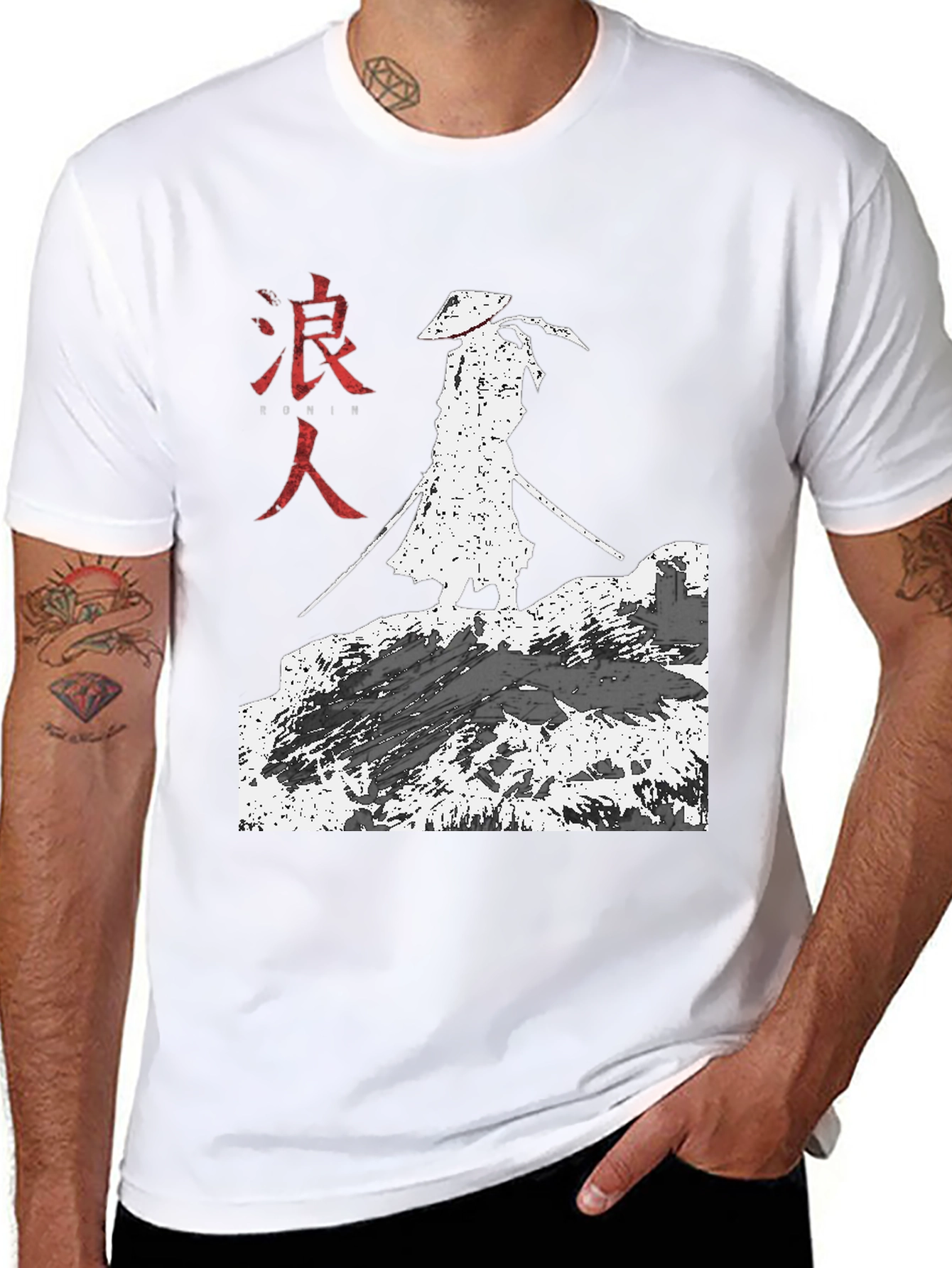 Ronin Samurai T-Shirt - Stylish Graphic Tee