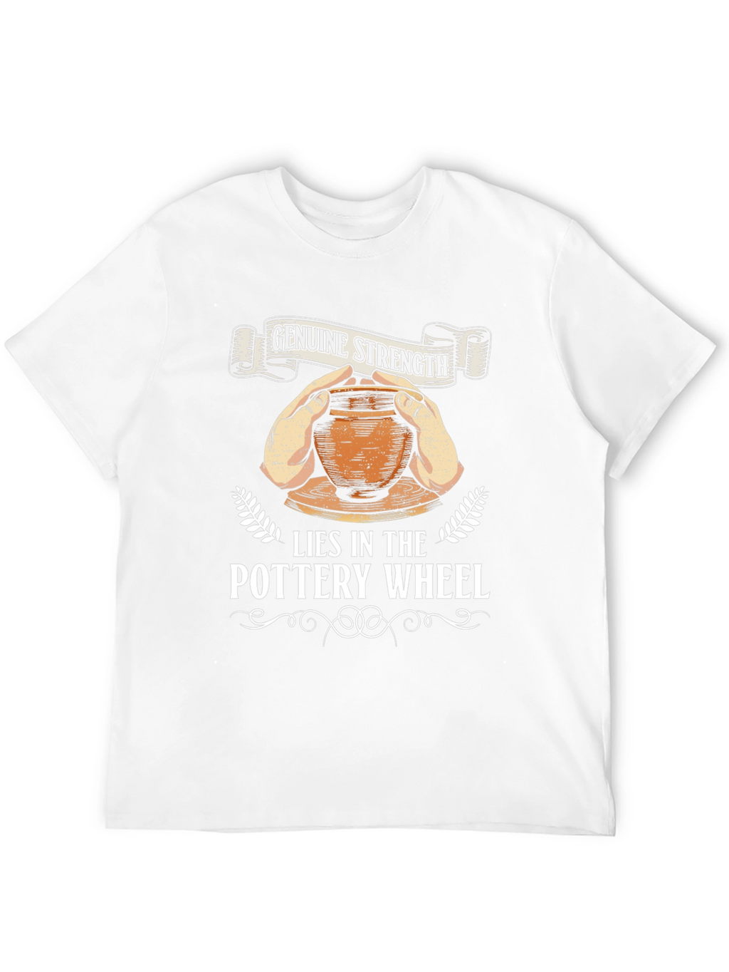 Pottery Wheel Genuine Strength Graphic Tee