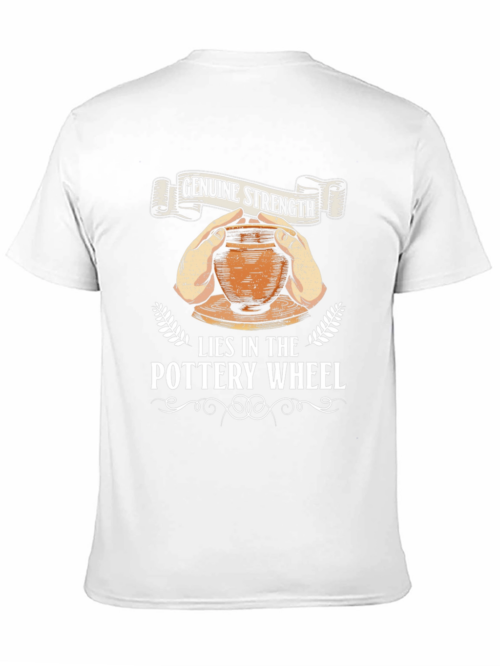 Pottery Wheel Genuine Strength Graphic Tee