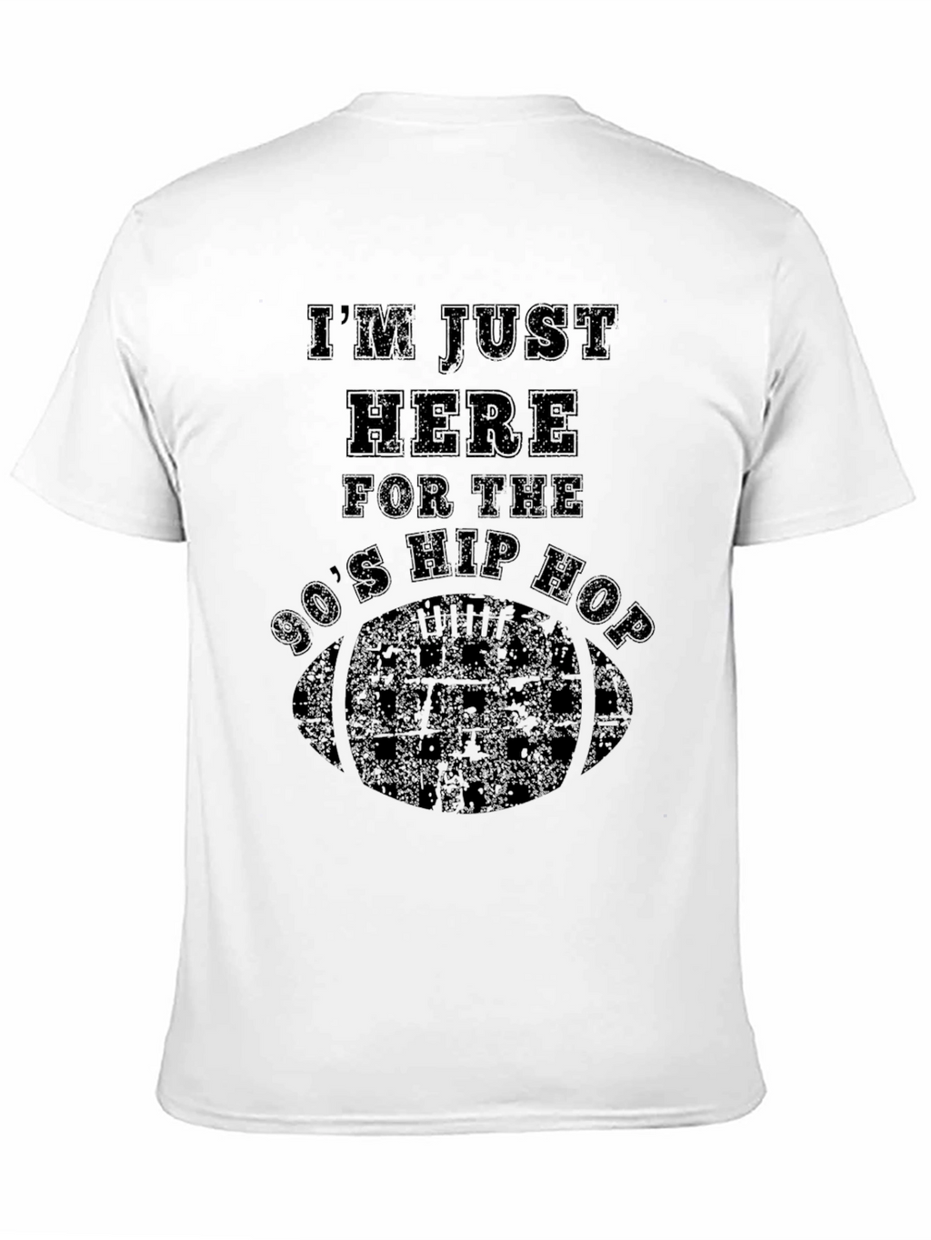 80s Hip Hop Football T-Shirt