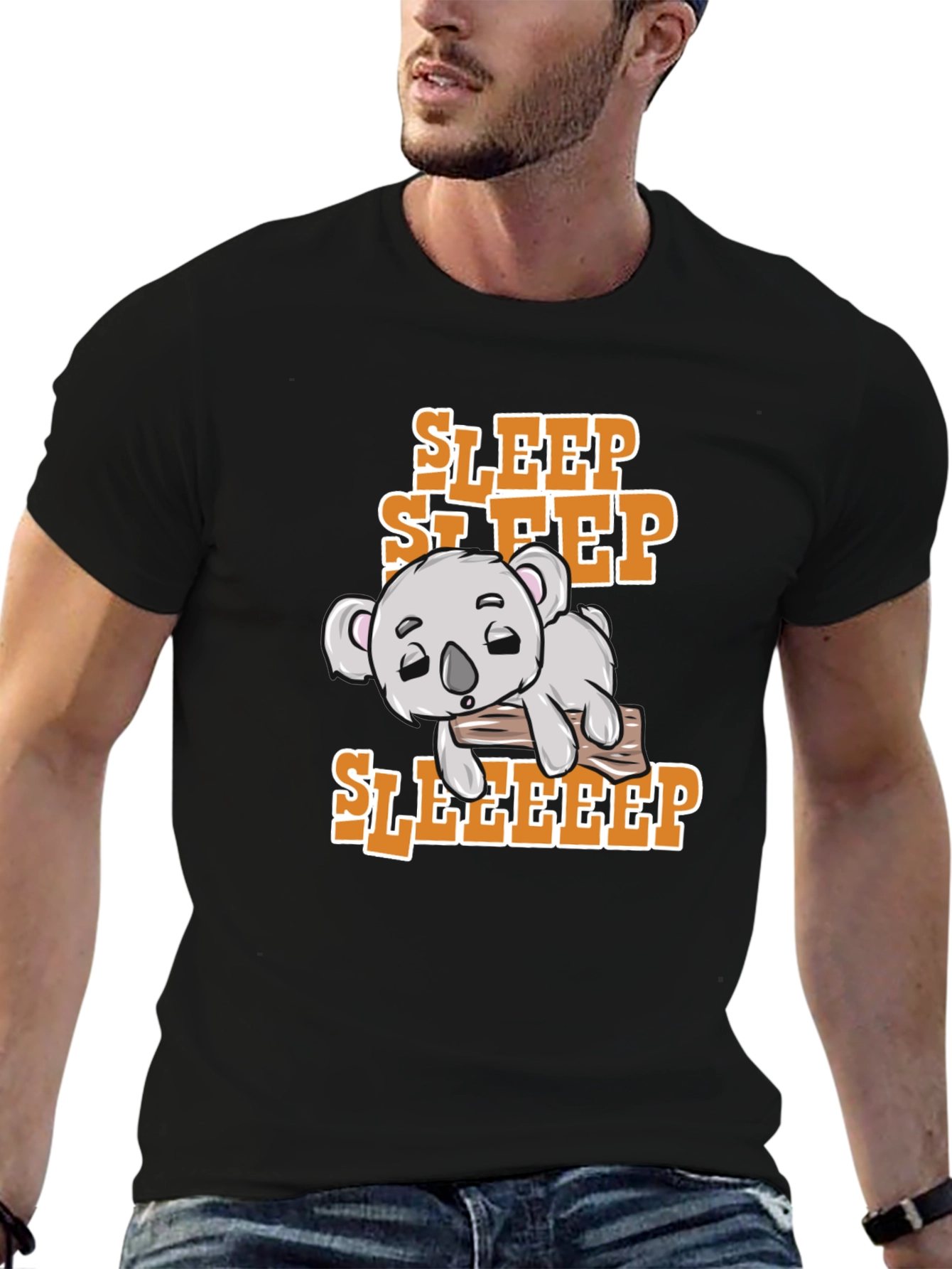 Sleepy Koala Graphic Tee