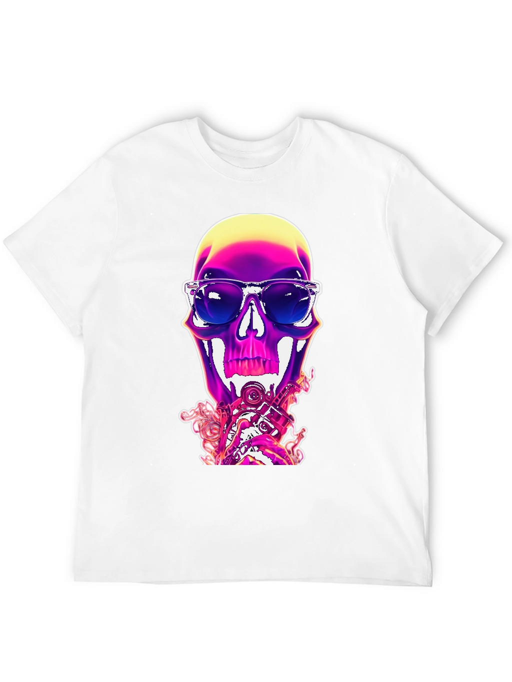 Skull Graphic Tee - Cool & Edgy Style