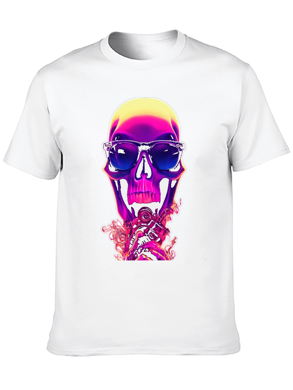 Skull Graphic Tee - Cool & Edgy Style
