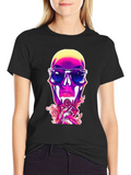 Skull Graphic Tee - Cool & Edgy Style