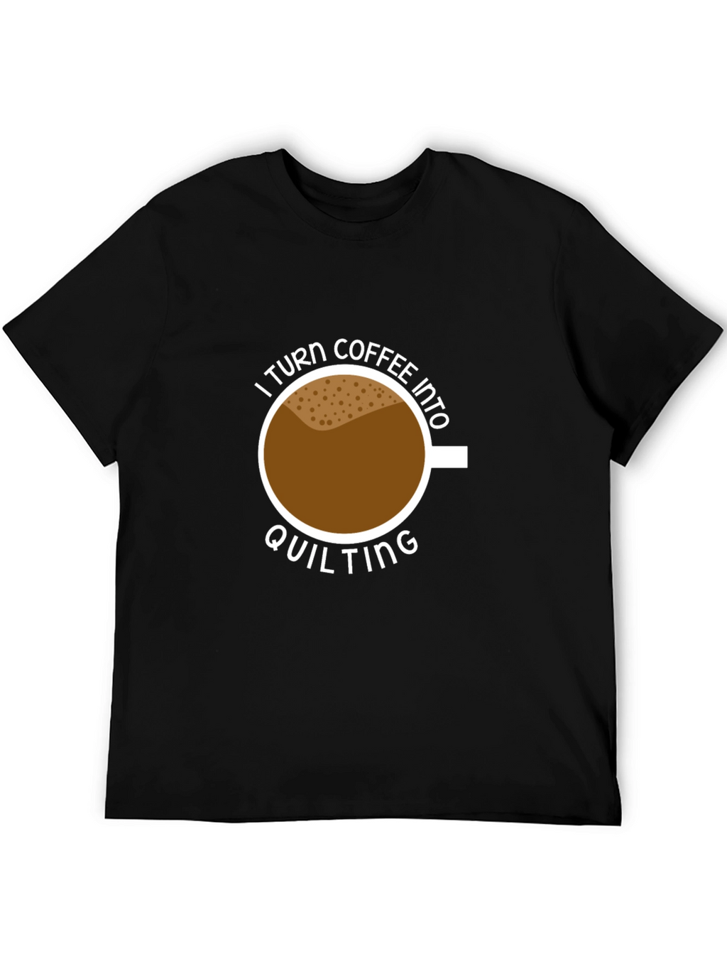 Coffee Into Quilting Graphic Tee