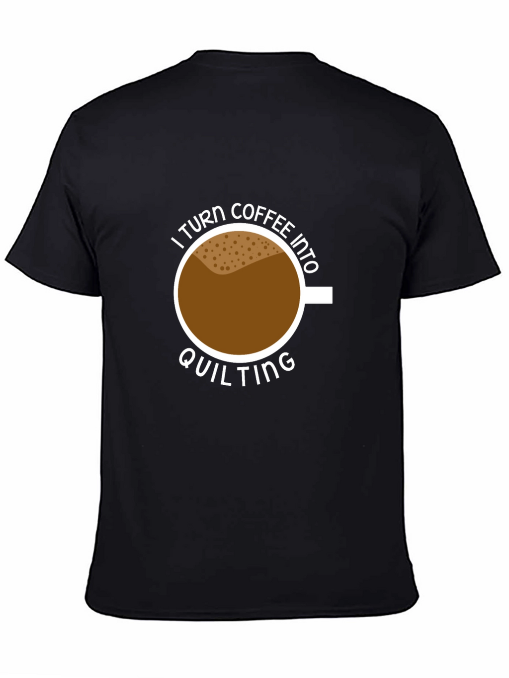 Coffee Into Quilting Graphic Tee
