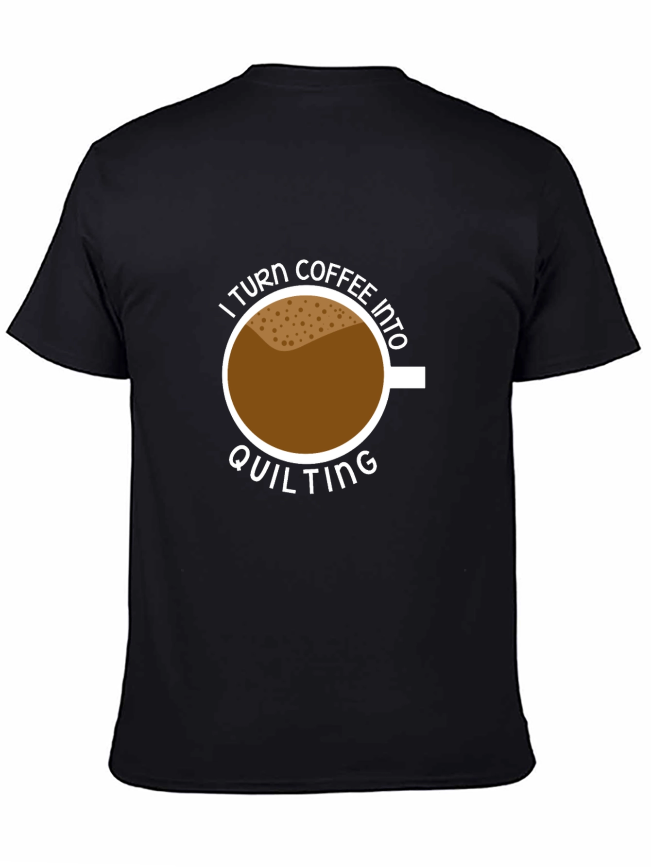 Coffee Into Quilting Graphic Tee