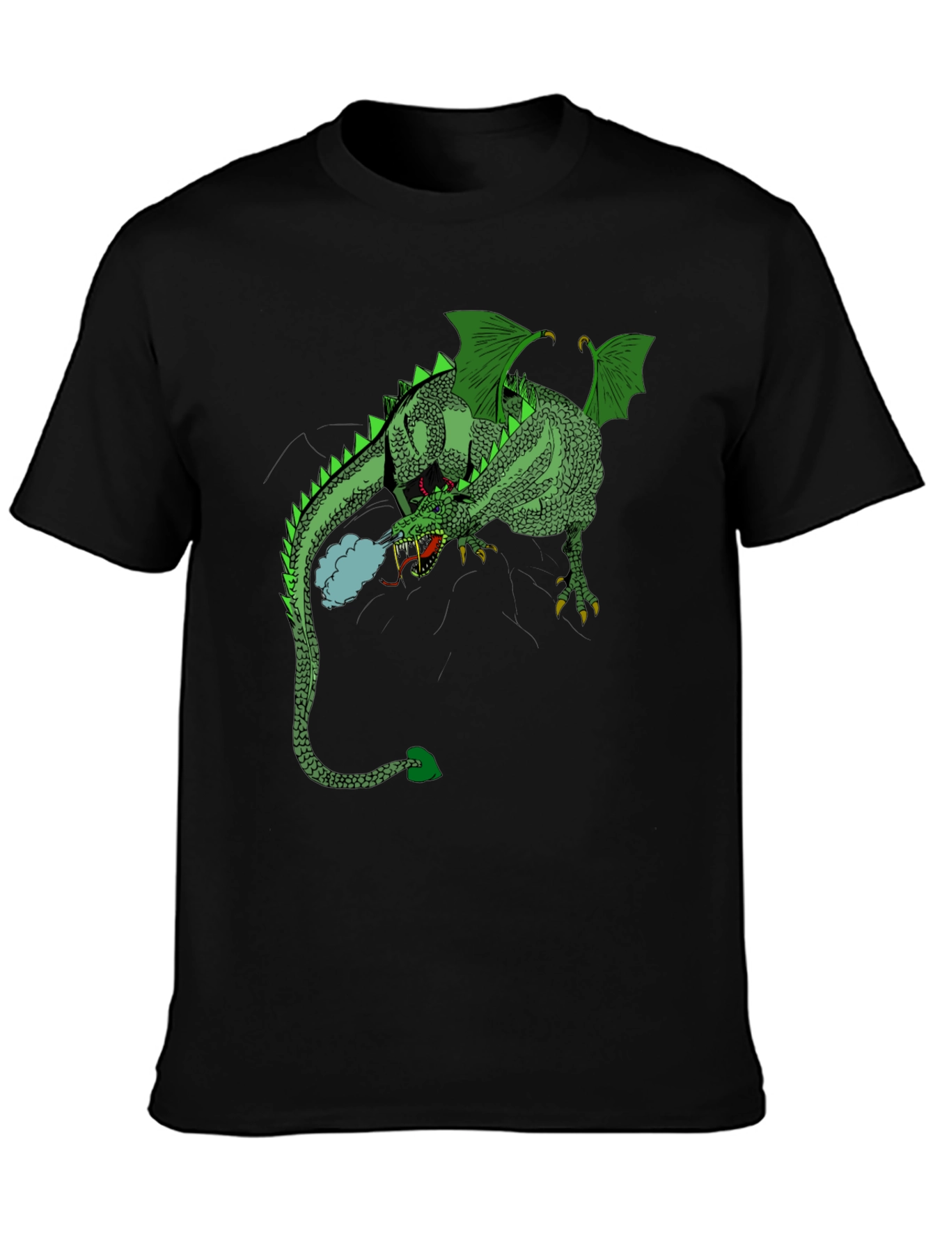 Green Dragon Graphic T-Shirt