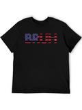 Bruh American Flag Graphic T-Shirt