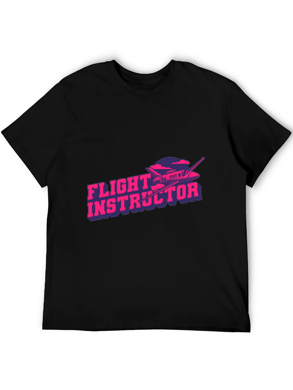 Flight Instructor Graphic T-Shirt - Pilot Aviation Tee
