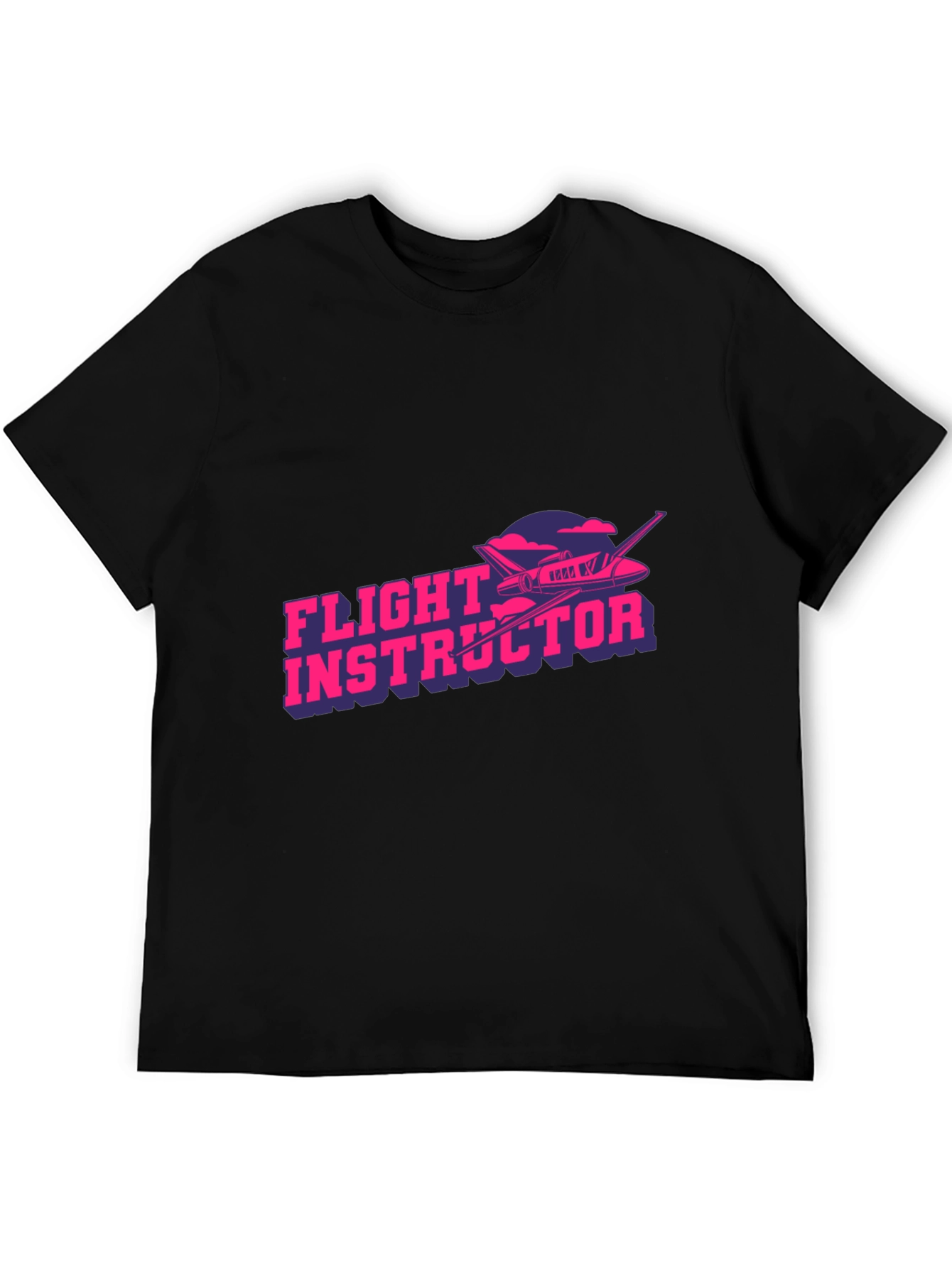 Flight Instructor Graphic T-Shirt - Pilot Aviation Tee