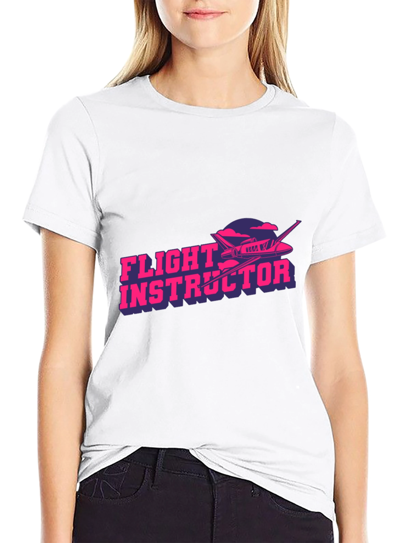 Flight Instructor Graphic T-Shirt - Pilot Aviation Tee