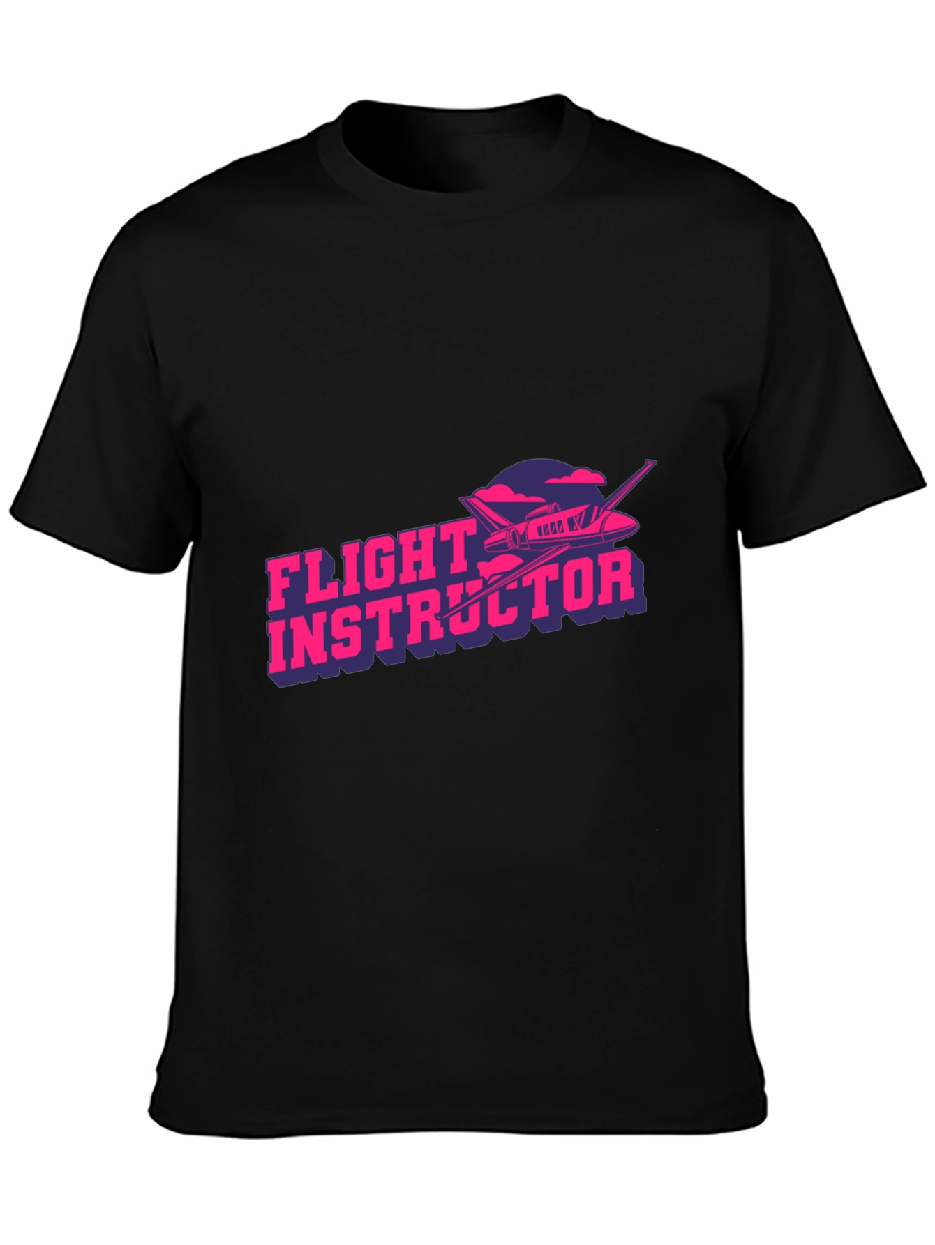 Flight Instructor Graphic T-Shirt - Pilot Aviation Tee