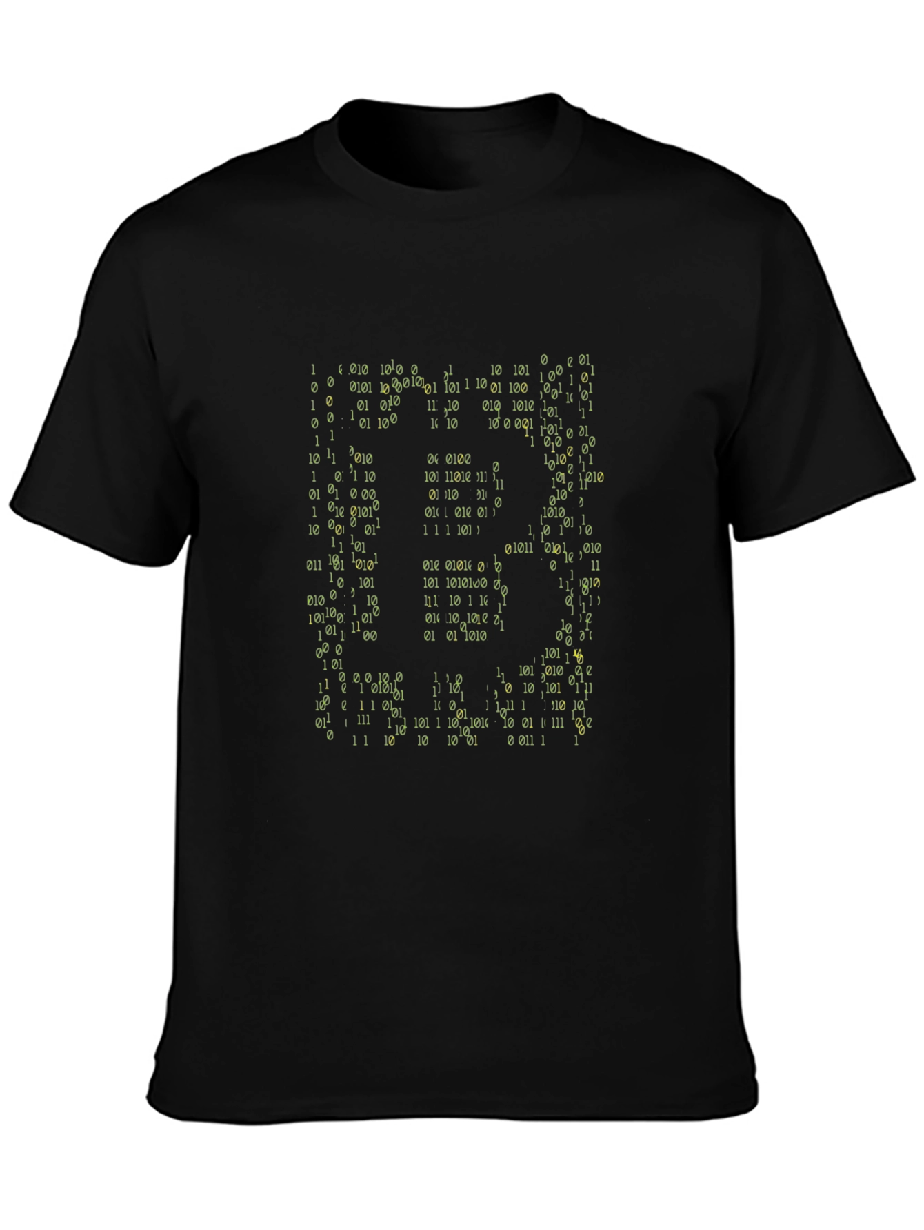 Binary Code Graphic T-Shirt - Geek Style