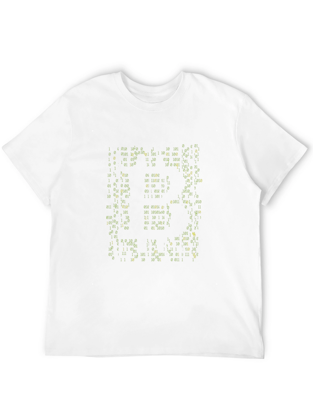 Binary Code Graphic T-Shirt - Geek Style