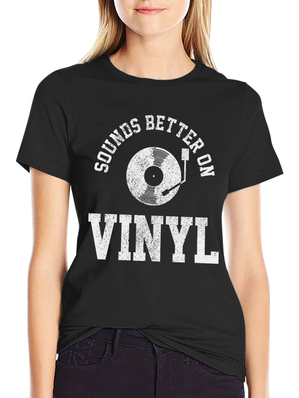 Sounds Better On Vinyl T-Shirt Music Lover Tee