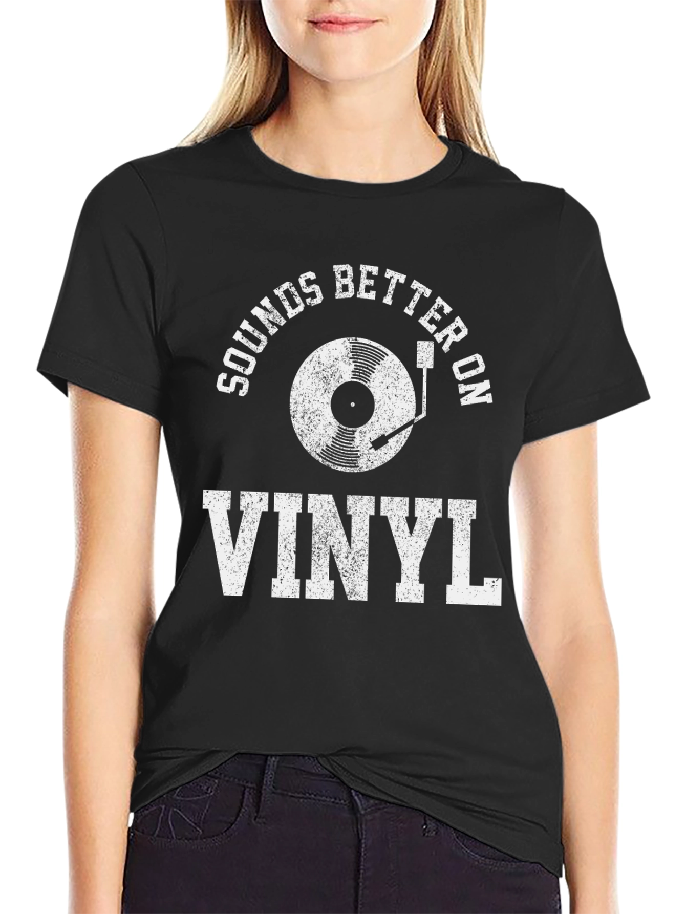 Sounds Better On Vinyl T-Shirt Music Lover Tee