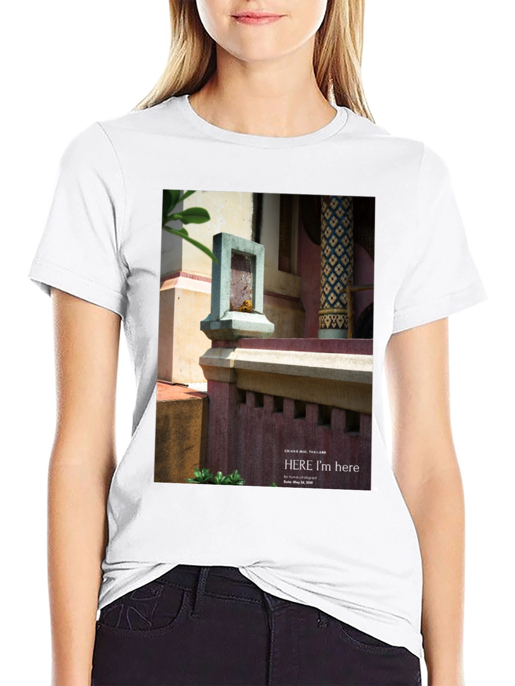 Here Im Here Chiang Mai Thailand T-Shirt