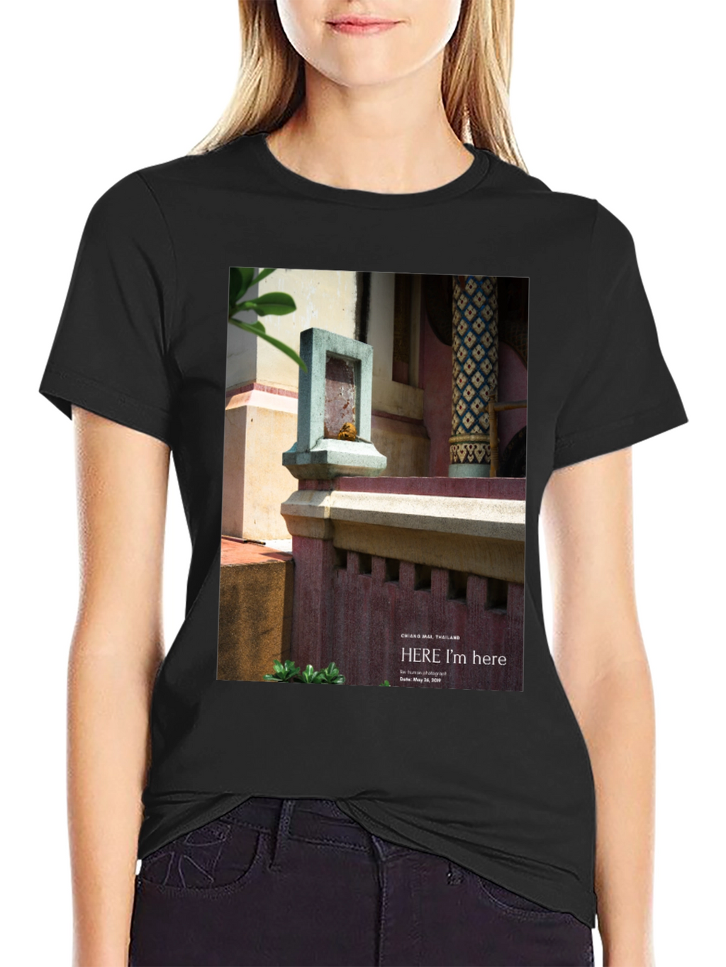 Here Im Here Chiang Mai Thailand T-Shirt