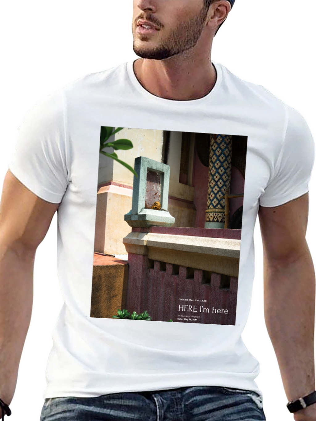 Here Im Here Chiang Mai Thailand T-Shirt
