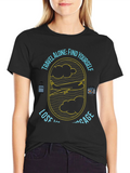 Travel Alone T-Shirt - Find Yourself Lose Luggage
