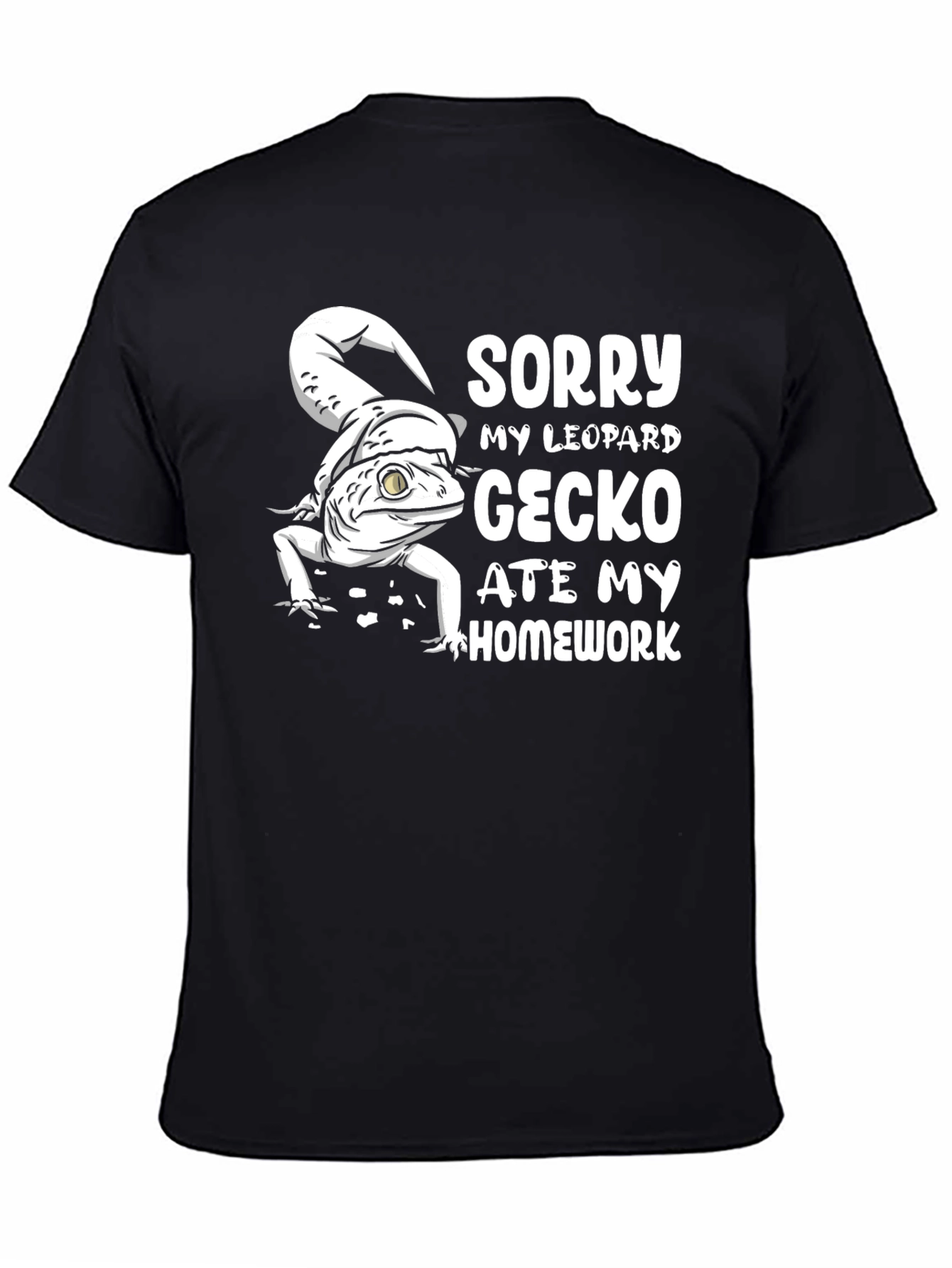 Leopard Gecko Ate Homework T-Shirt