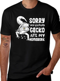 Leopard Gecko Ate Homework T-Shirt