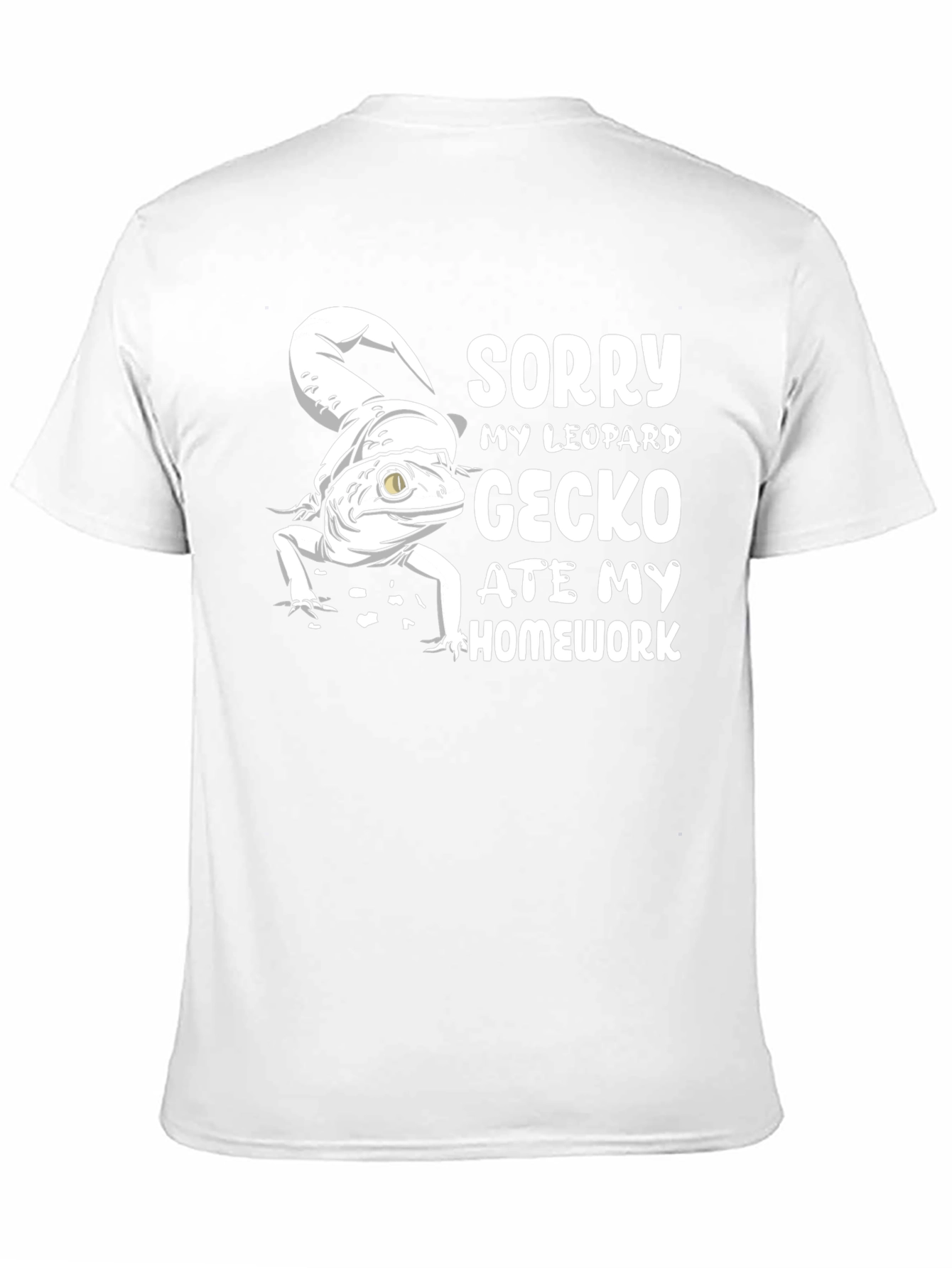 Leopard Gecko Ate Homework T-Shirt