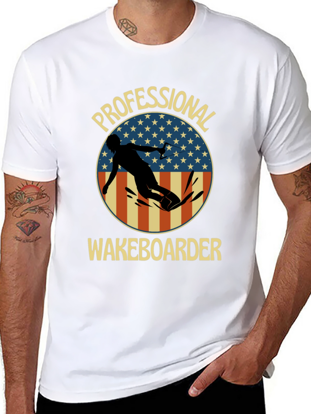 Professional Wakeboarder Graphic T-Shirt