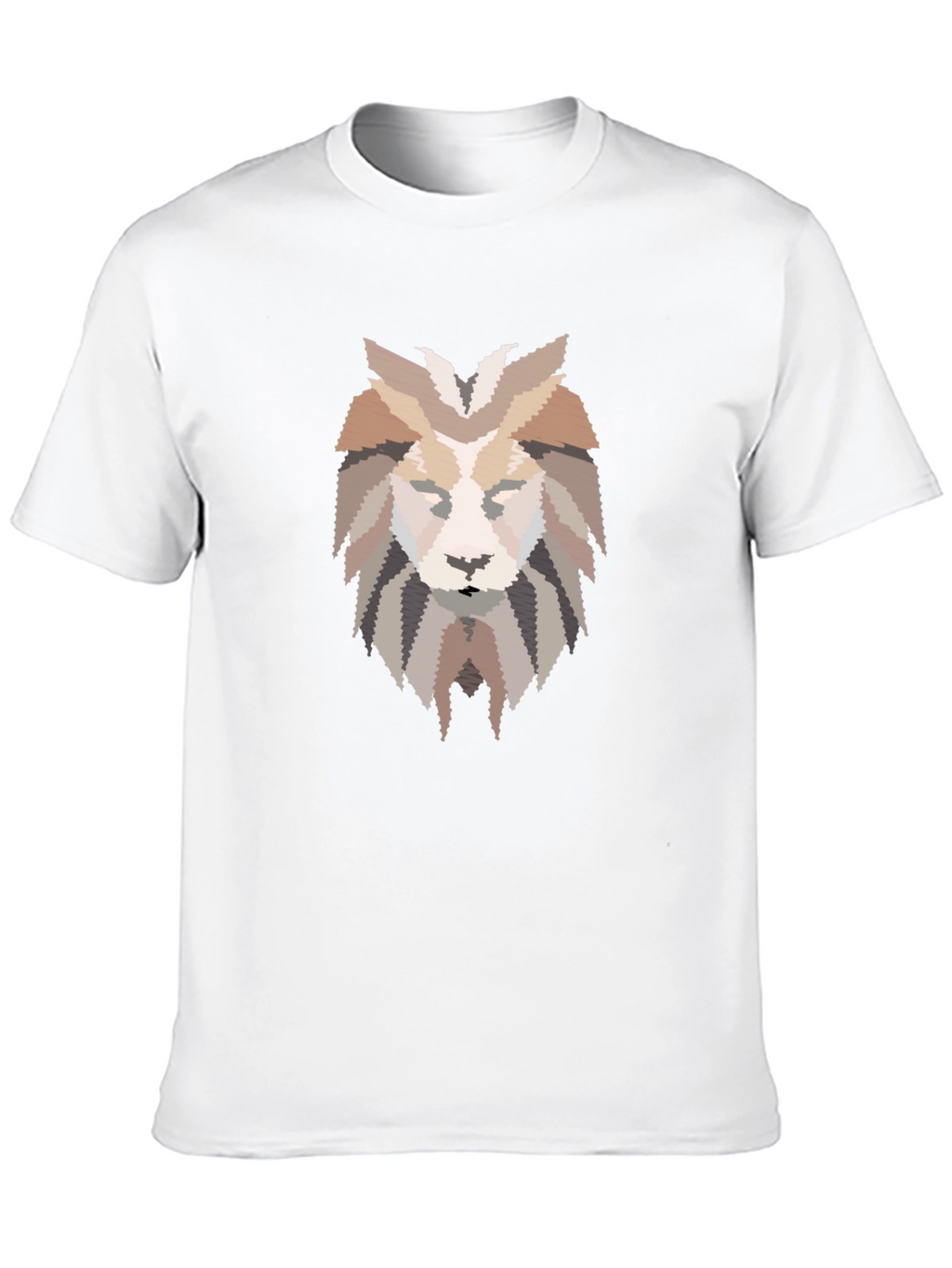 Pixel Art Lion Graphic Tee