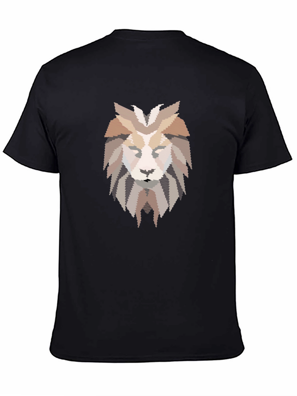 Pixel Art Lion Graphic Tee