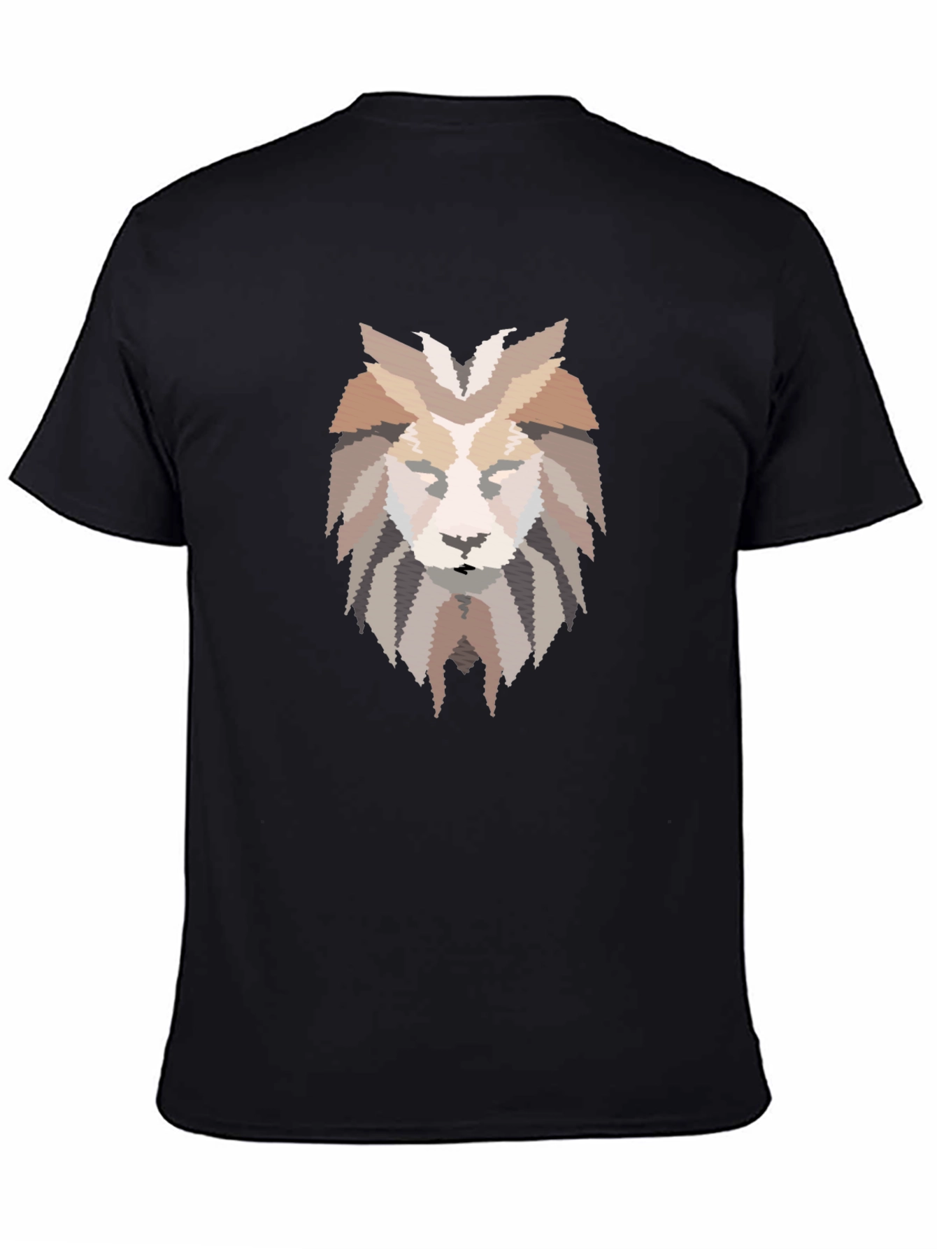 Pixel Art Lion Graphic Tee