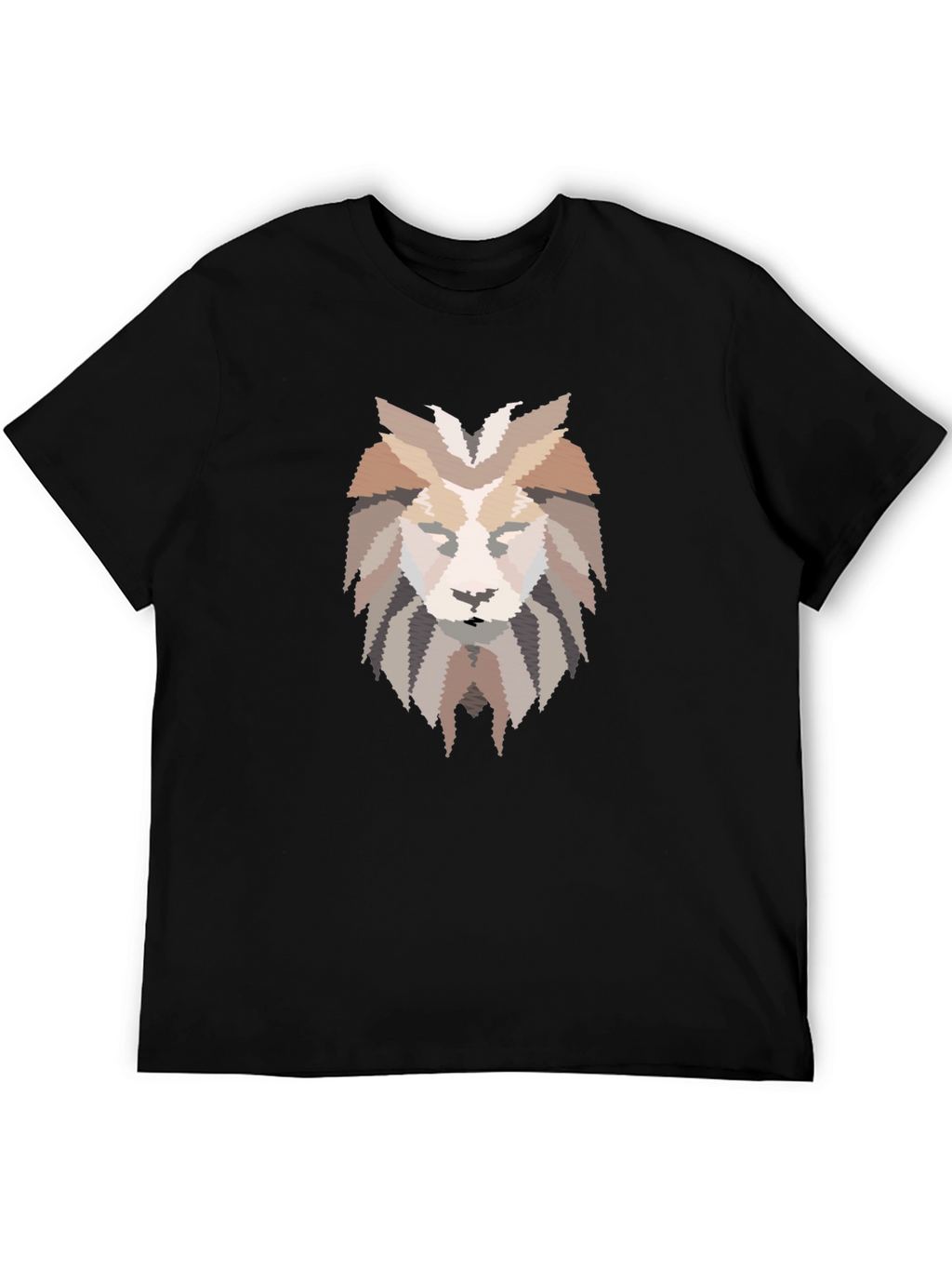 Pixel Art Lion Graphic Tee